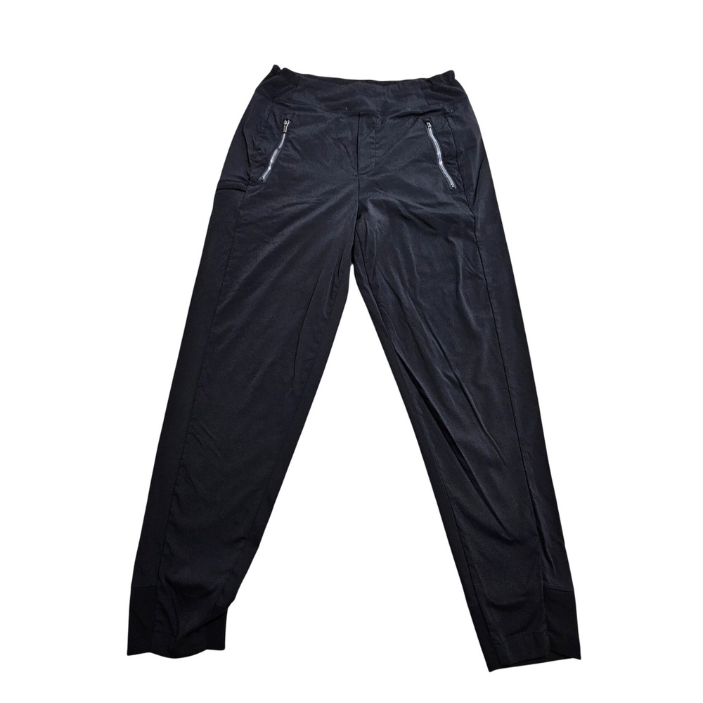 Athleta Headlands Hybrid Cargo Jogger Women 4 Black Stretch Hiking Pant 533655 *